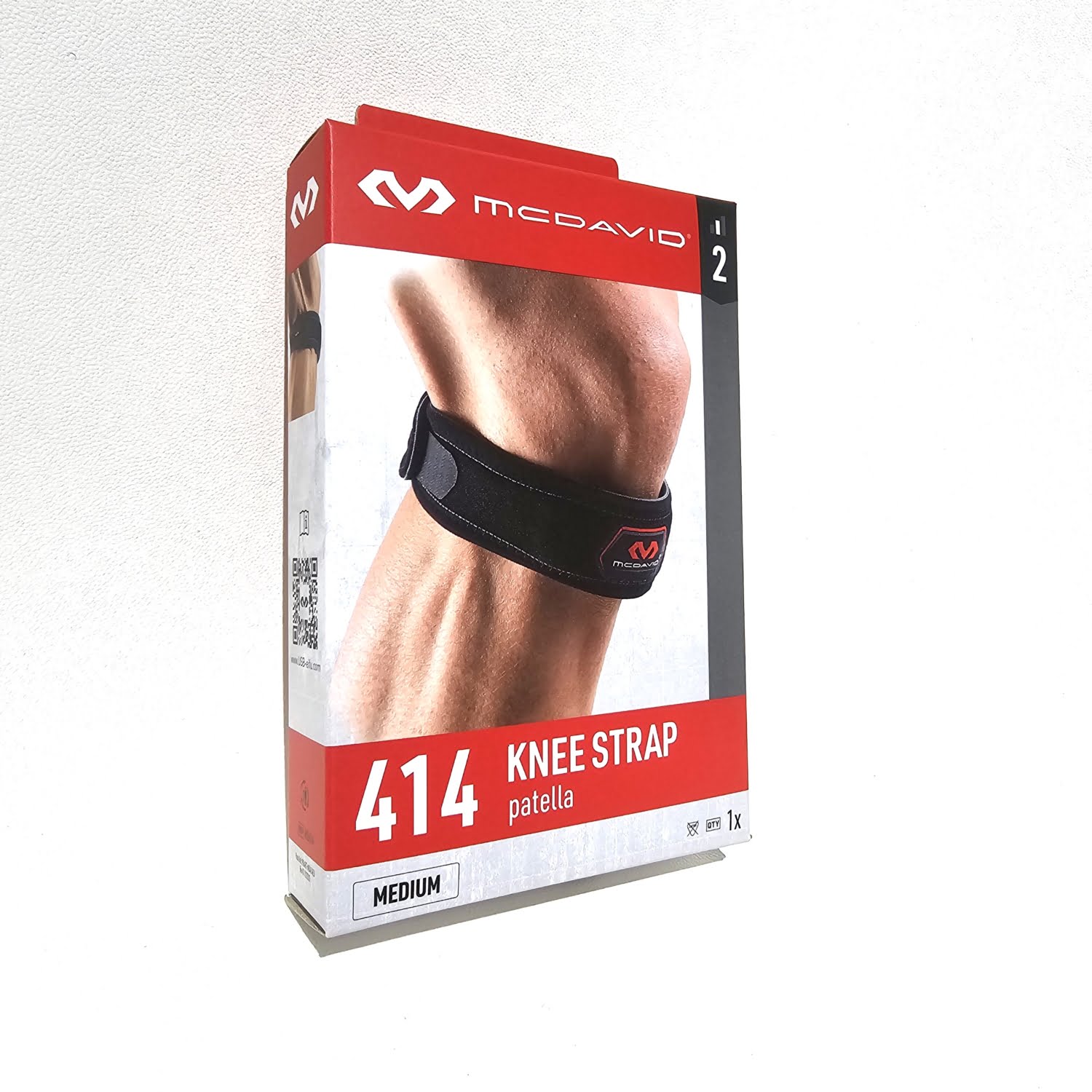 McDAVID 414 Level 2 Knee Patella Strap / Black – Rehabzone SportsMed
