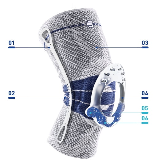 McDAVID 429X Level 3 Knee Brace w/ Polycentric Hinges & Cross