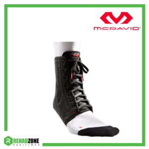 McDavid 199 Level 3 Ankle Brace Lace Up w/ Stays Frame Rehabzone Singapore