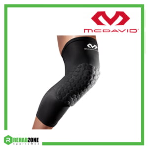 McDavid 6446 Hex™ Leg Sleeves (Black) Frame Rehabzone Singapore