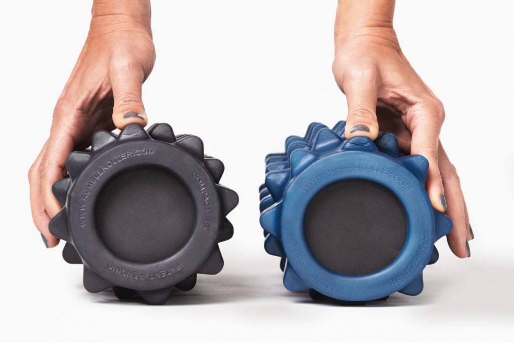 Rullo Schiuma X-FIRM RumbleRoller – Massaggio Profondo Per Muscoli, Trigger Point, Crossfit