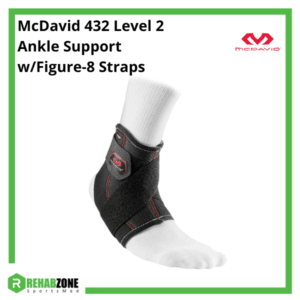 McDAVID 432 Level 2 Ankle Support w/Figure-8 Straps