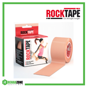 RockTape 5cm x 5m Kinesiology Tape Beige Rehabzone Singapore
