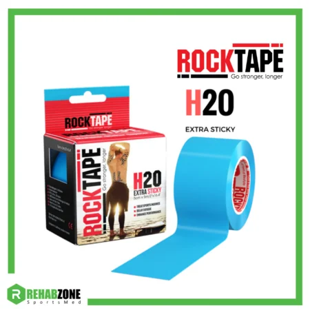 ROCKTAPE 5cm x 5m H2O Blue Rehabzone Singapore