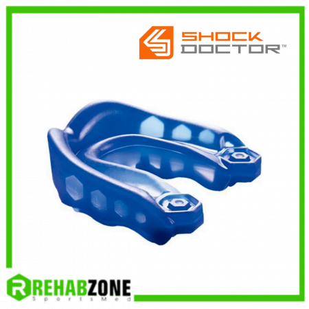 SHOCK DOCTOR® Gel Max 6153 Mouthguard Blue Rehabzone Singapore