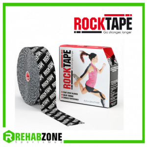 ROCKTAPE 5cm x 32m  Standard Black Logo