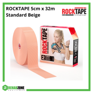 ROCKTAPE 5cm x 32m Standard Beige