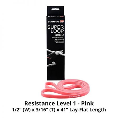 Sanctband Super Loop Band Pink Light Resistance