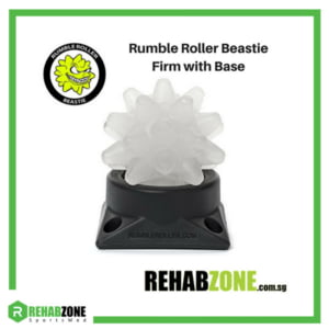 RumbleRoller Beastie Ball w Base Firm Rehabzone Singapore