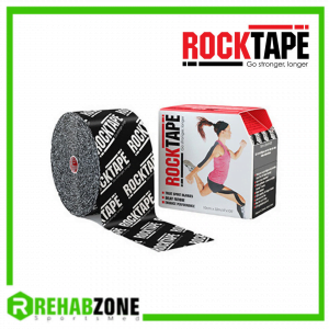 ROCKTAPE 10cm x 32m Standard Black Logo