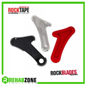 ROCKBlades Mohawk Attachment-Compatible IASTM System by ROCKTAPE Rehabzone Singapore