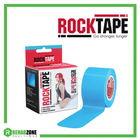RockTape Pre-Cut Blue Frame Rehabzone Singapore
