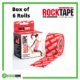 RockTape Kinesiology Tape 5cm x 5m Red Logo Box Frame Rehabzone Singapore