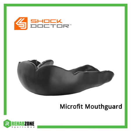 Shock Doctor Microfit Mouthguard Black Rehabzone Singapore