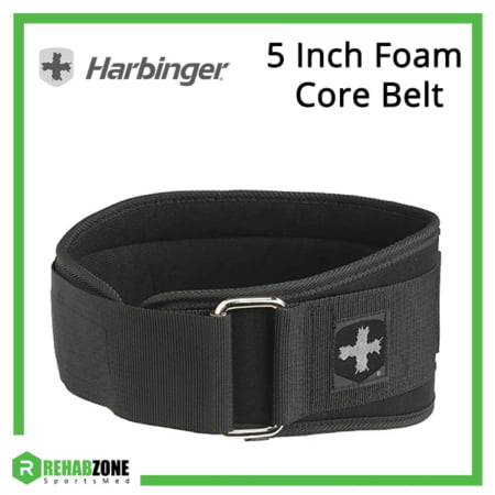 Harbinger 5 Inch Foam Core Belt Frame Rehabzone Singapore
