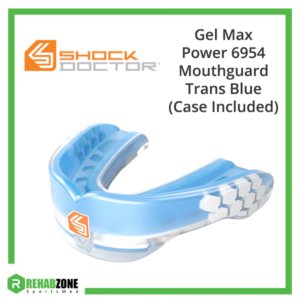 Shock Doctor Gel Max Power 6954 Trans Blue Frame Rehabzone Singapore