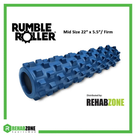 RumbleRoller Mid Size Firm Frame Rehabzone Singapore