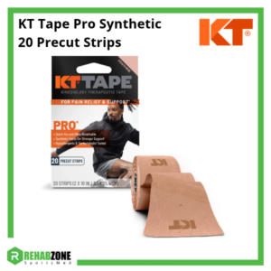 KT Tape Pro Synthetic (20 Precut Strips) Begie