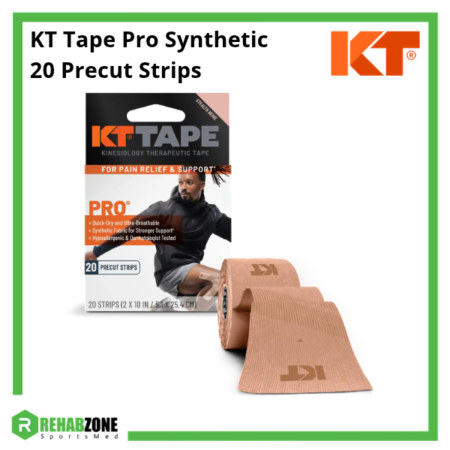 KT Tape Pro Synthetic (20 Precut Strips) Begie