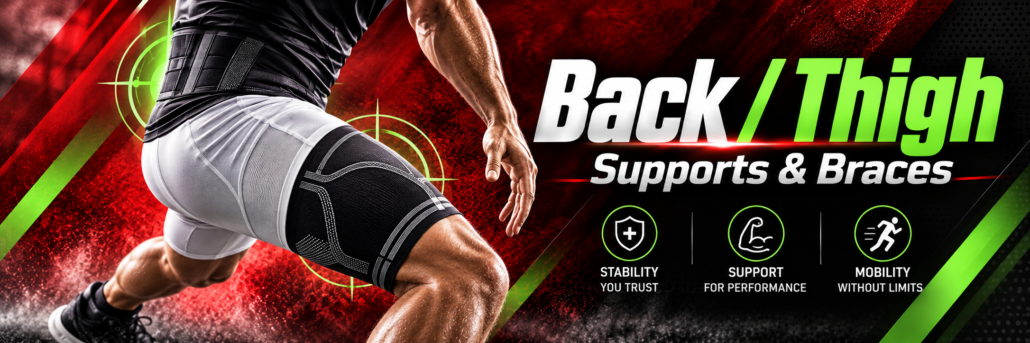Back or Thigh Supports & Braces