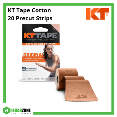 KT Tape Cotton (20 Precut Strips) Beige