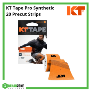 KT Tape Pro Synthetic (20 Precut Strips) Blaze Orange